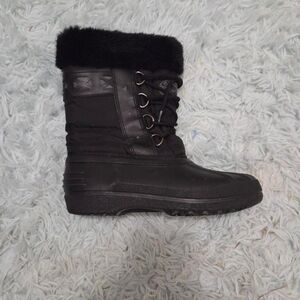 Cozy Black Winter Boots for Women